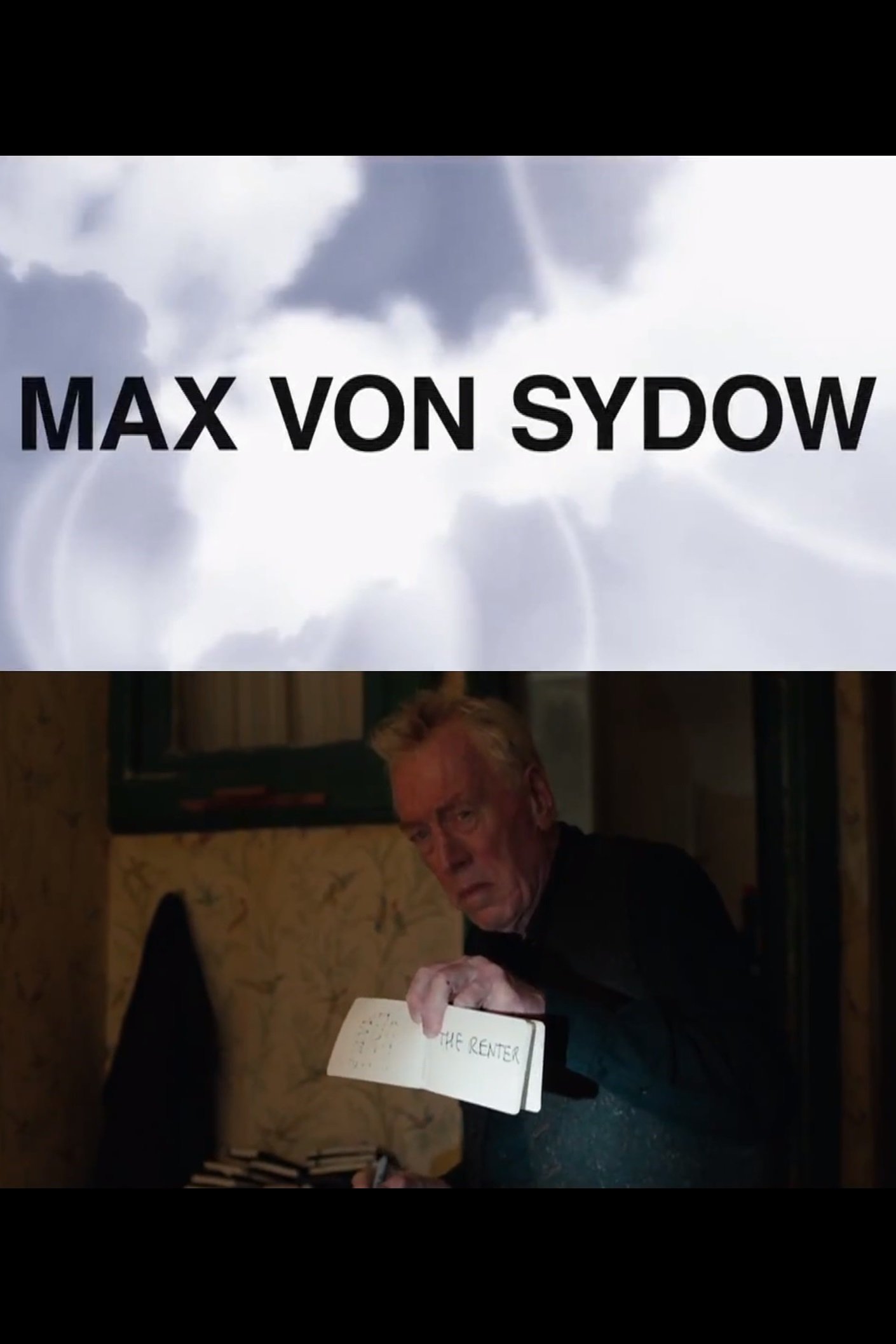 Постер Max Von Sydow: Dialogues with The Renter